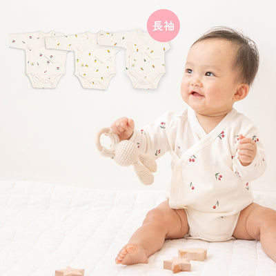 長袖 / 3枚セット / チェリー×レモン×洋なし