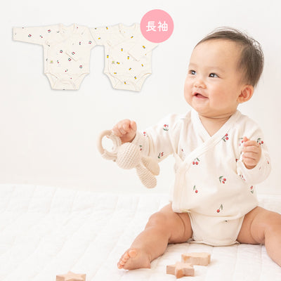 長袖 / 2枚セット / チェリー×レモン