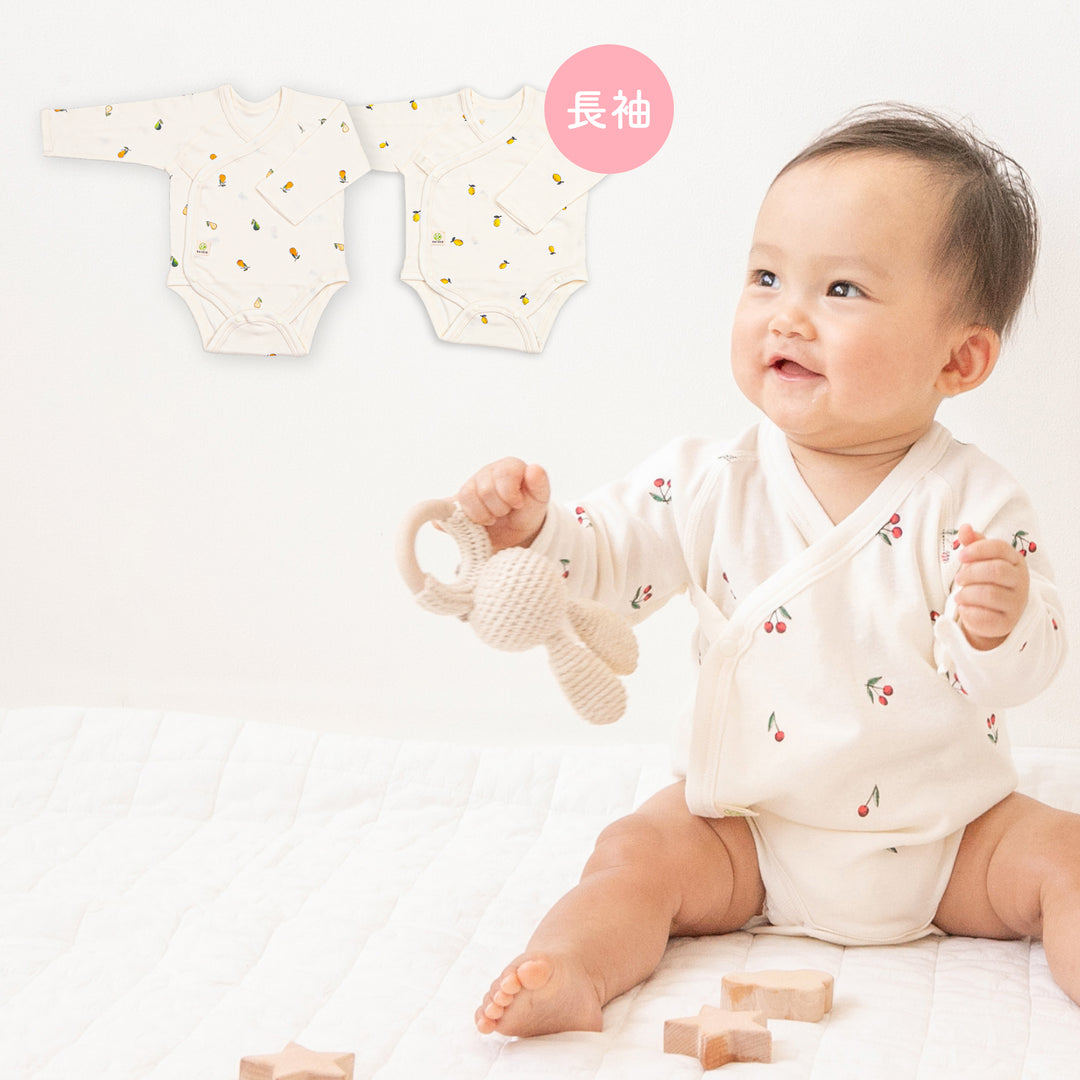 長袖 / 2枚セット / レモン×洋なし