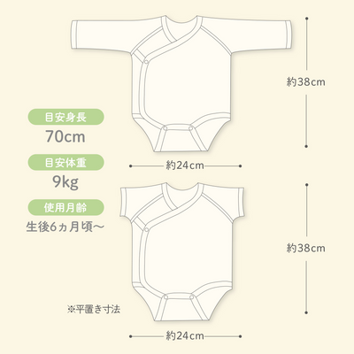 肌着ロンパース