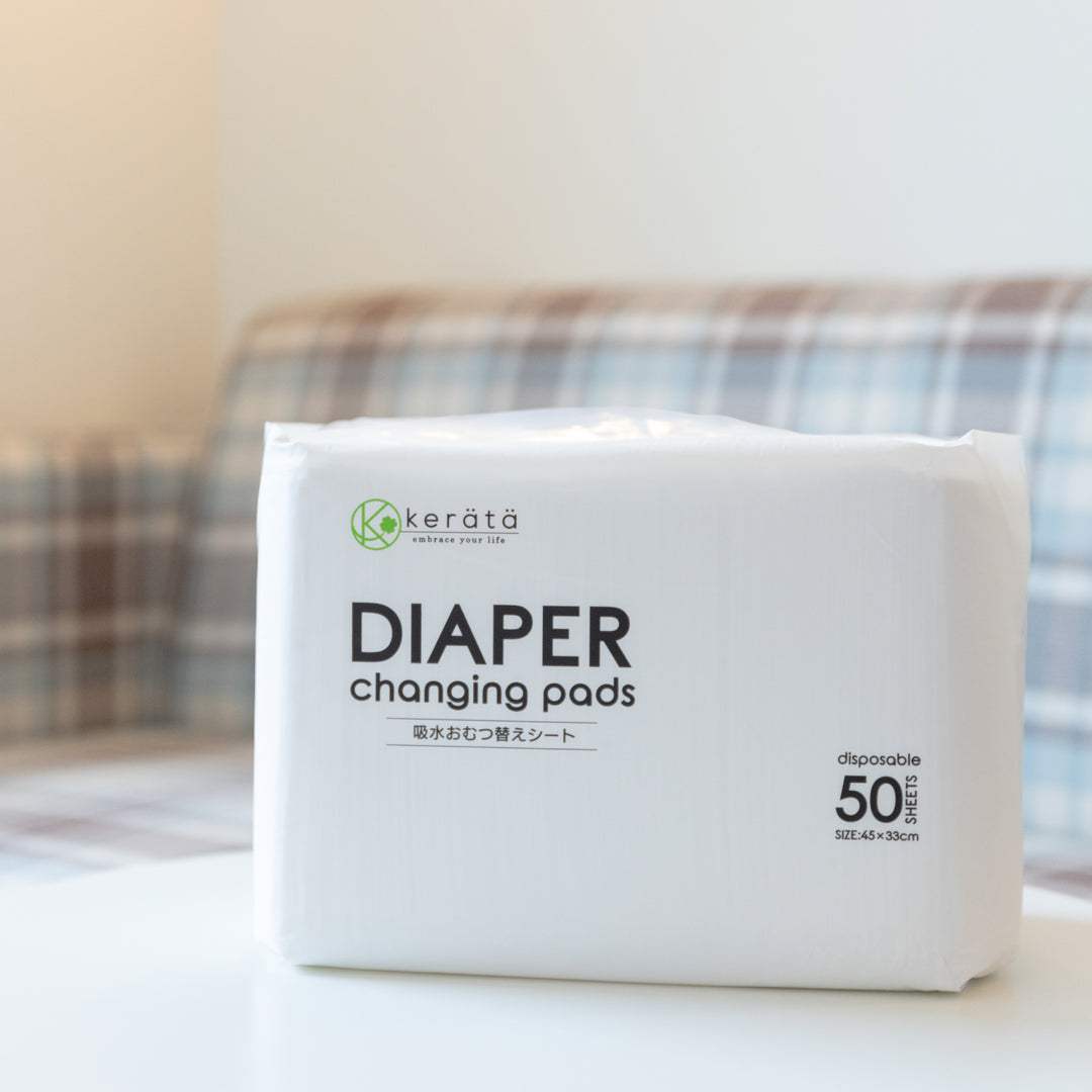 使い捨ておむつ替えシート