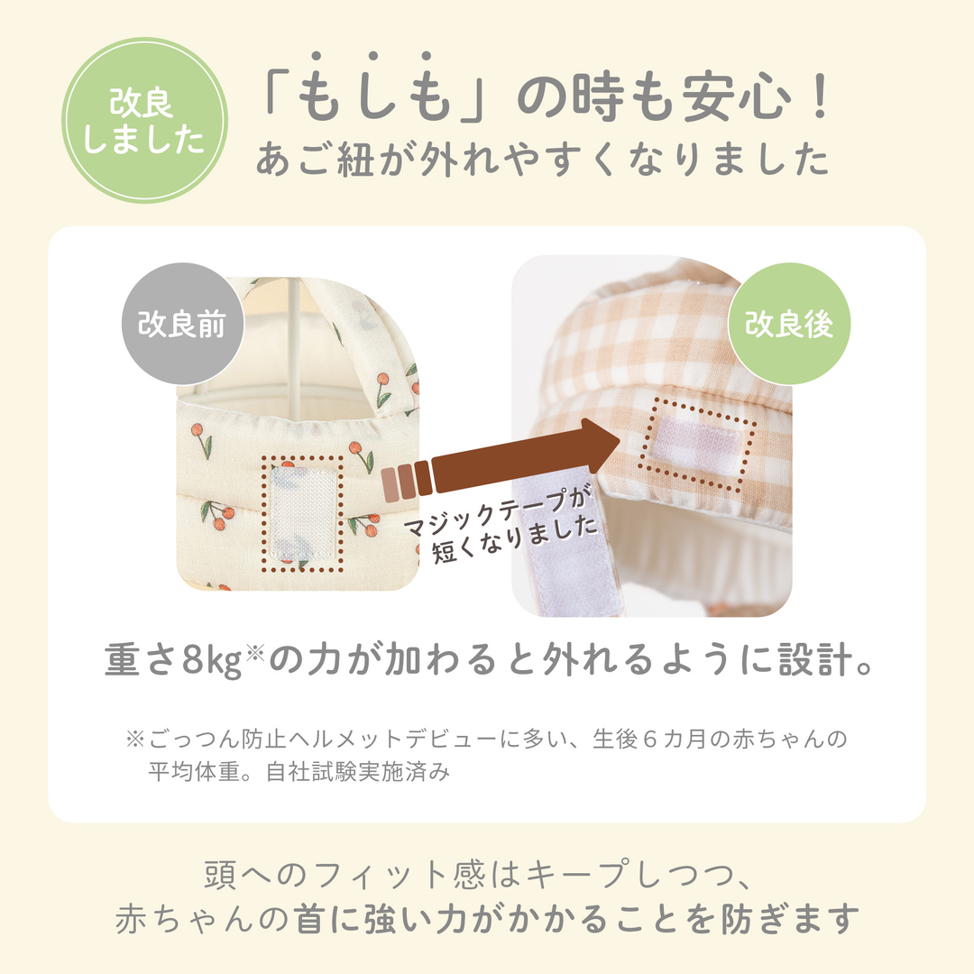 ごっつん防止ヘルメット