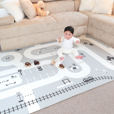 道路×ヘリンボーン