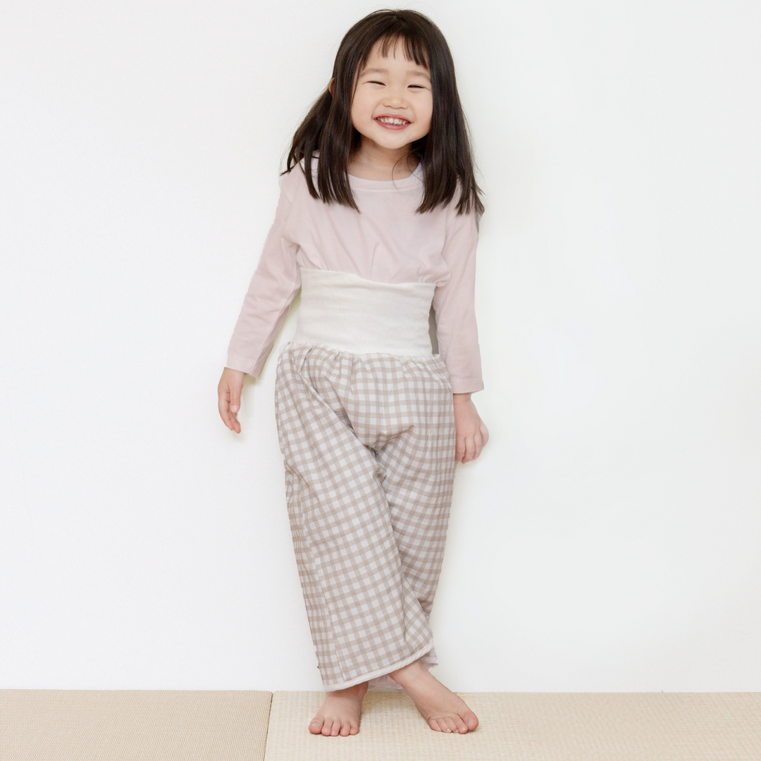 腹巻タイプ / M / モカチェック