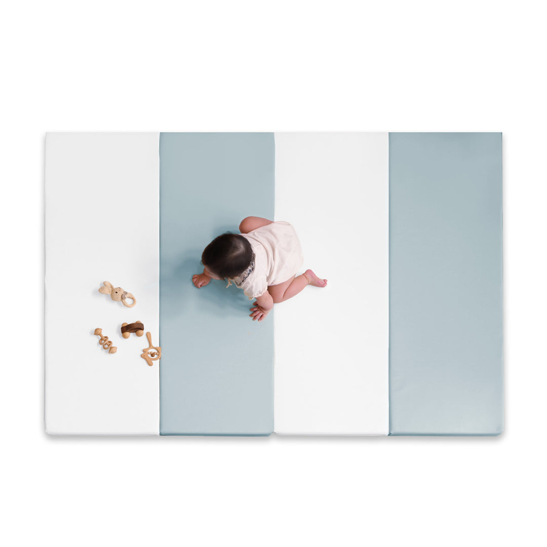 リバーシブル / 160×120cm / ブルー×ホワイト