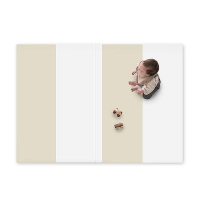 シームレス / 160×120cm / ベージュ×ホワイト