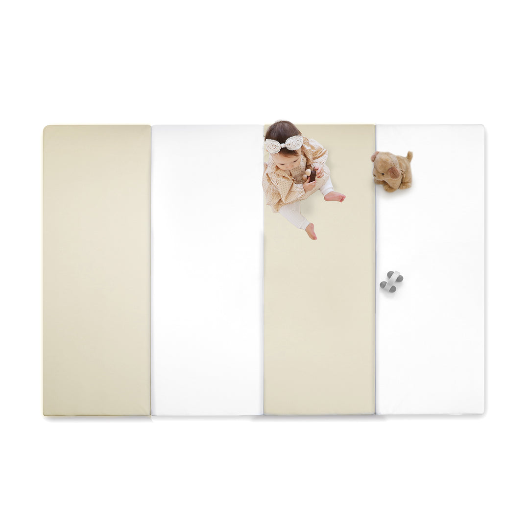 リバーシブル / 200×140cm / ベージュ×ホワイト