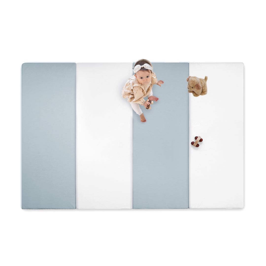 リバーシブル / 200×140cm / ブルー×ホワイト