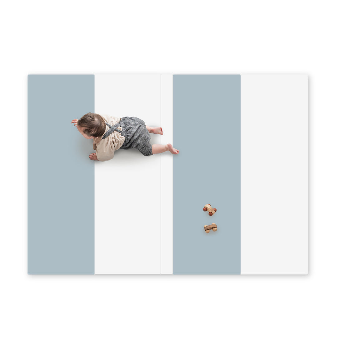 シームレス / 200×140cm / ブルー×ホワイト