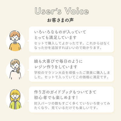レジンクラフト スターターキット