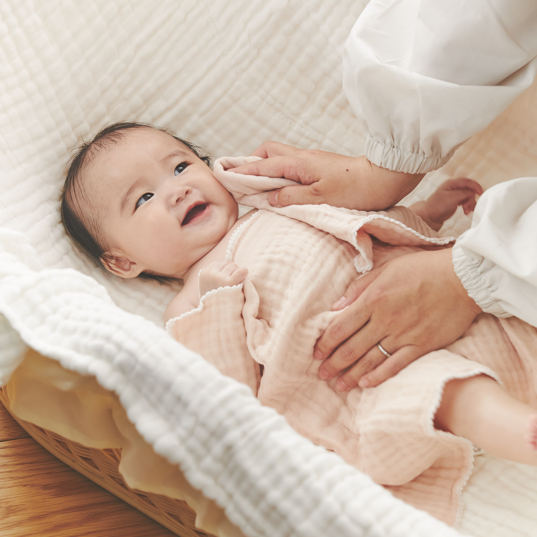 イブル ふんわりガーゼおくるみ