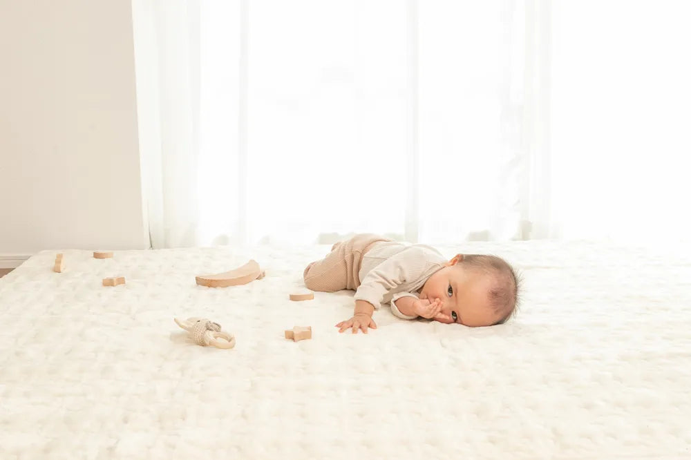 【生後4カ月】動きも好奇心も急成長！お部屋と遊びのステップアップ