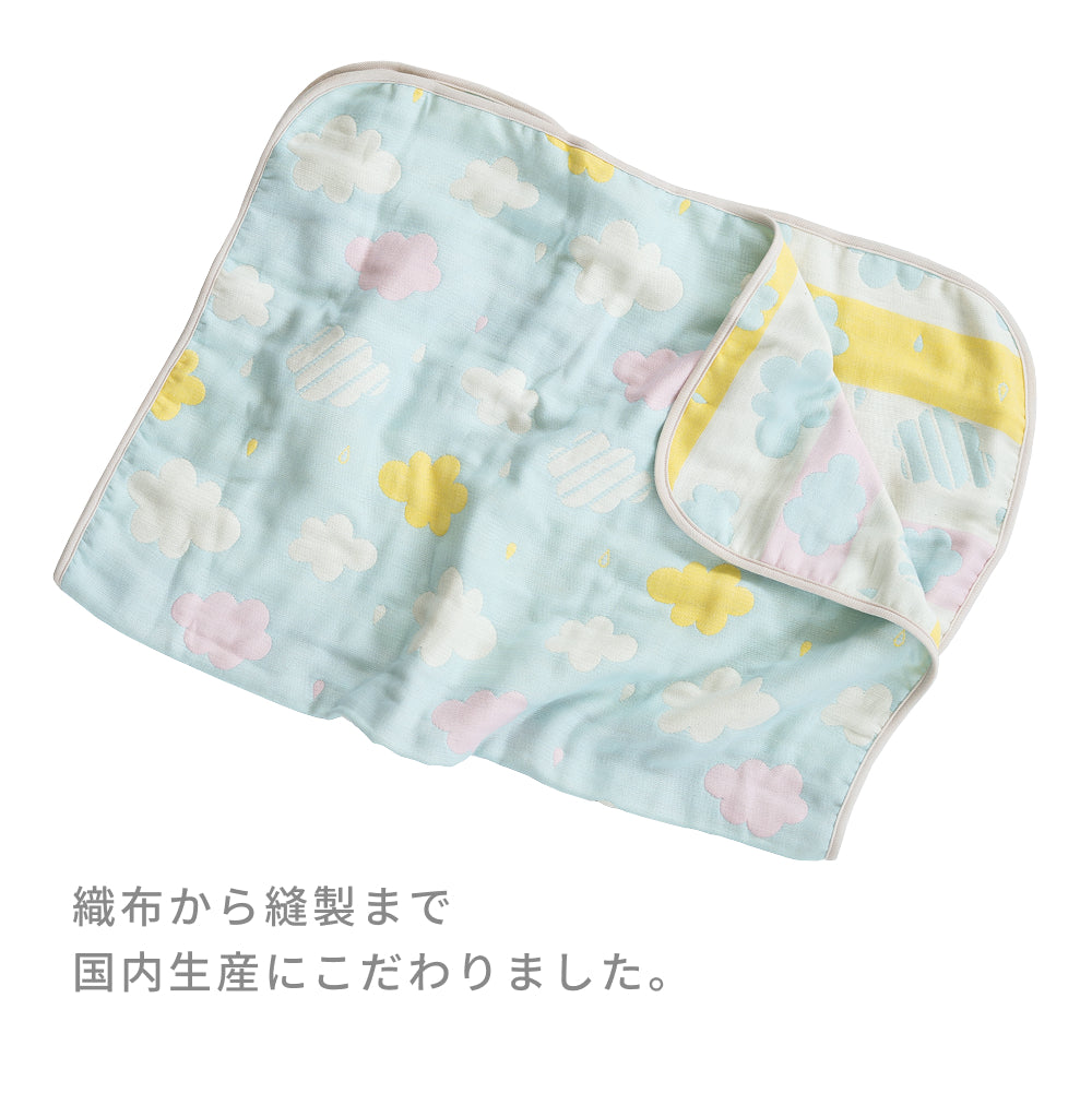 どこでもサラサラ調整セット（保冷シート×6重ガーゼケット）