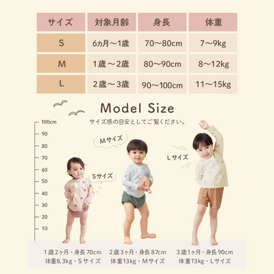 ベビー水着（アイスクリーム《Sサイズ》）