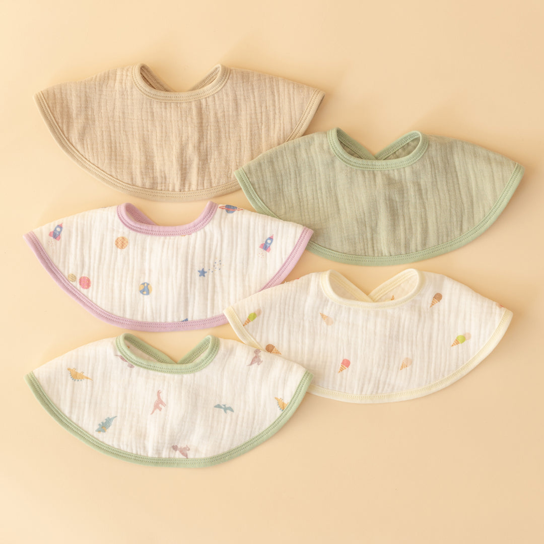 イブルバンブー® まんまるスタイ 5枚セット