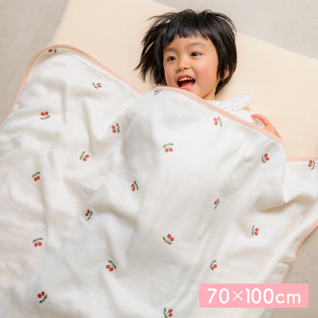 イブルバンブー® さらふわ抗菌 4重ガーゼケット