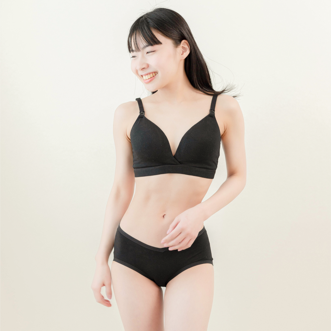ふわはだ授乳ブラ&マタニティショーツ