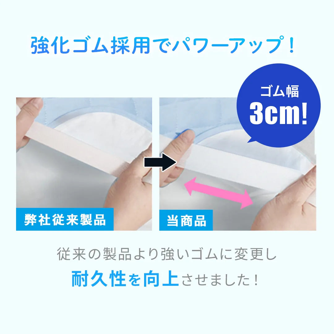 ひんやり防水敷きパッド 100×200cm