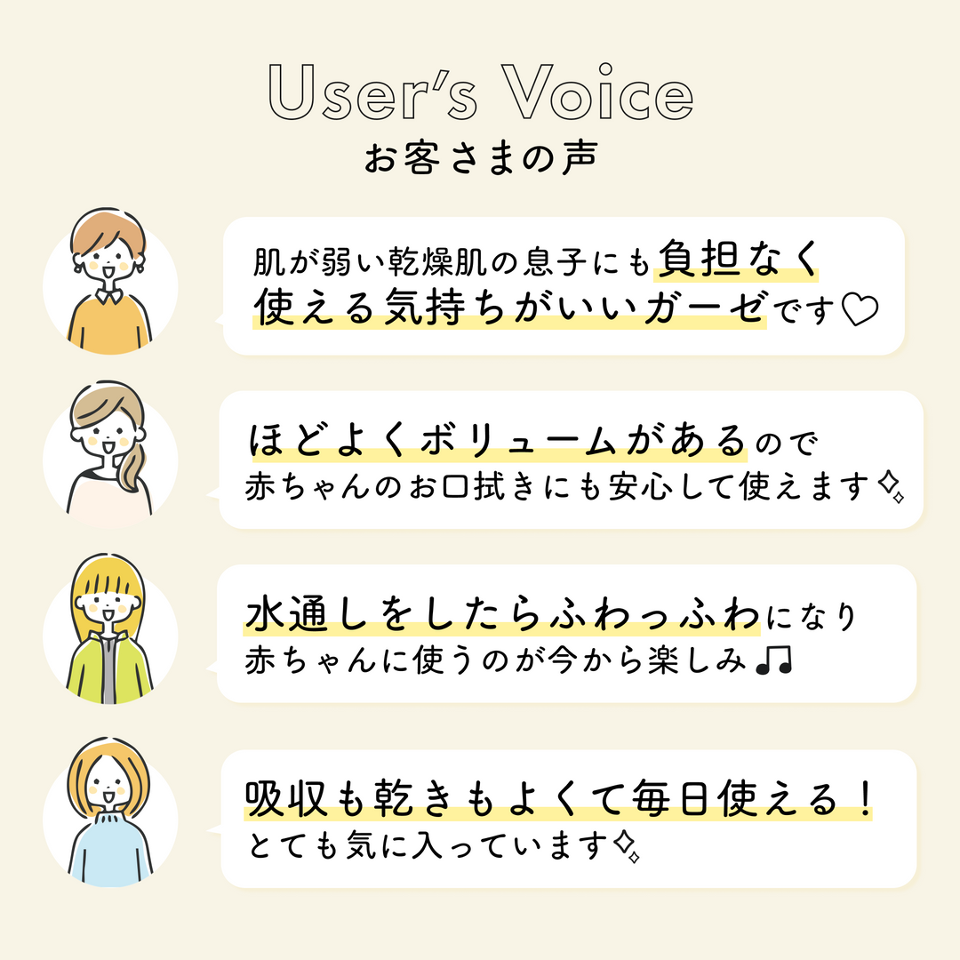 イブル ガーゼタオルセット｜バスタオル1枚+ガーゼハンカチ3枚（グリーン）