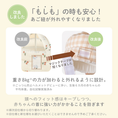 ごっつん防止ヘルメット