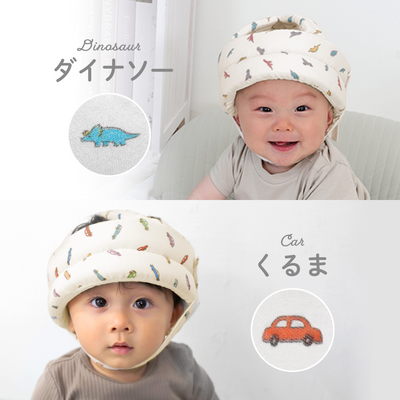 ibul® ごっつん防止ヘルメット（ベージュチェック）
