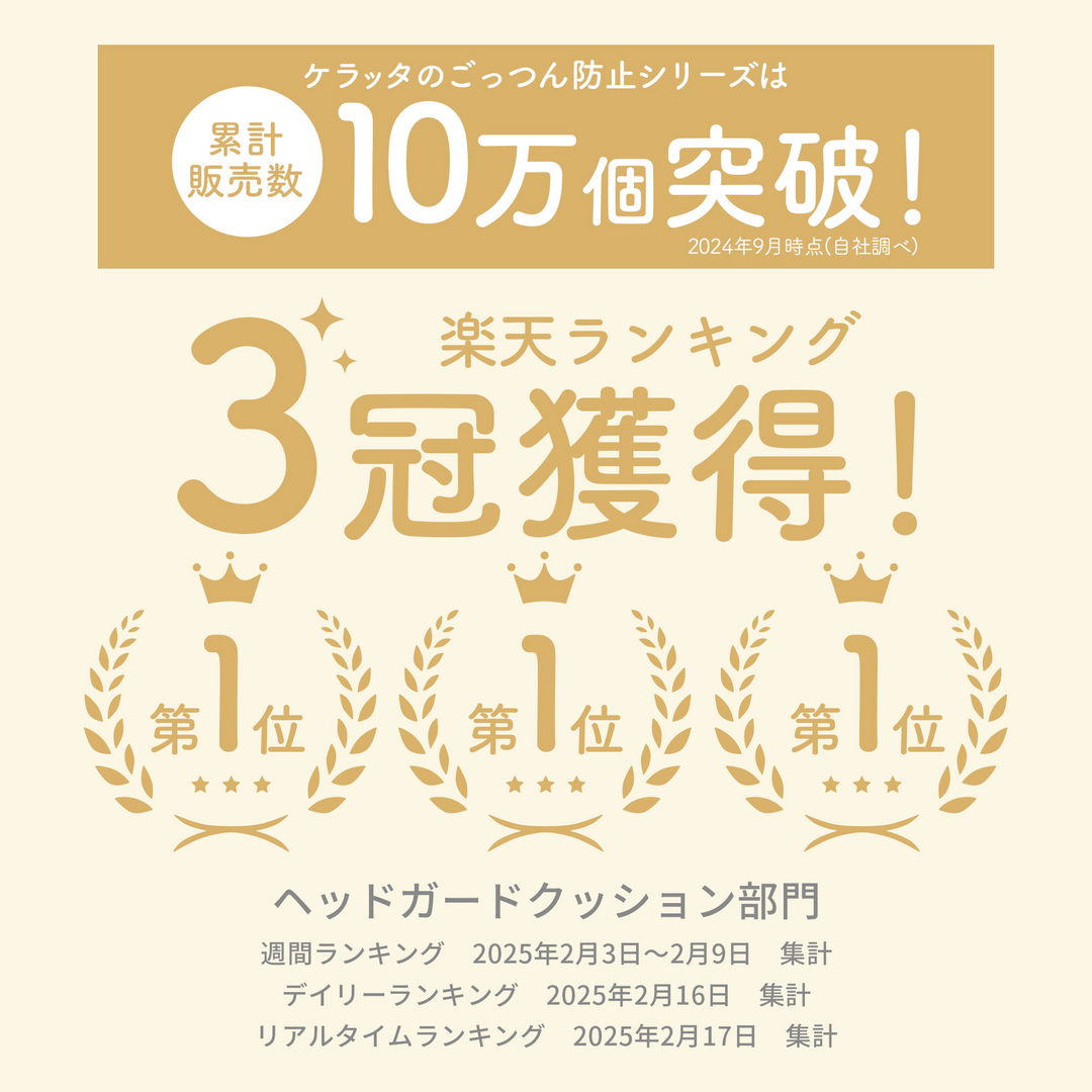 ibul® ごっつん防止ヘルメット（ベージュチェック）