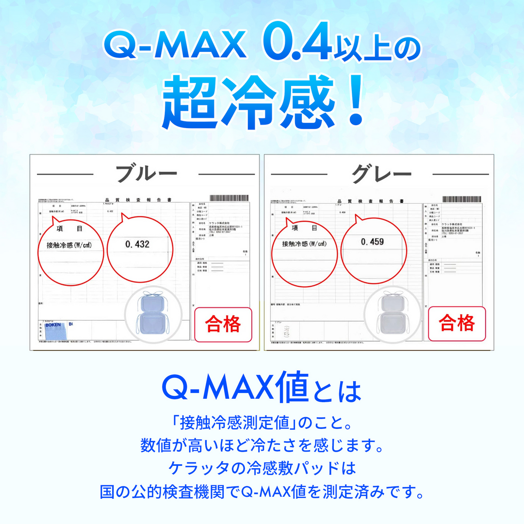 ひんやり保冷シート 接触冷感タイプ（グレー）