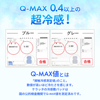 ひんやり保冷シート 接触冷感タイプ（グレー）