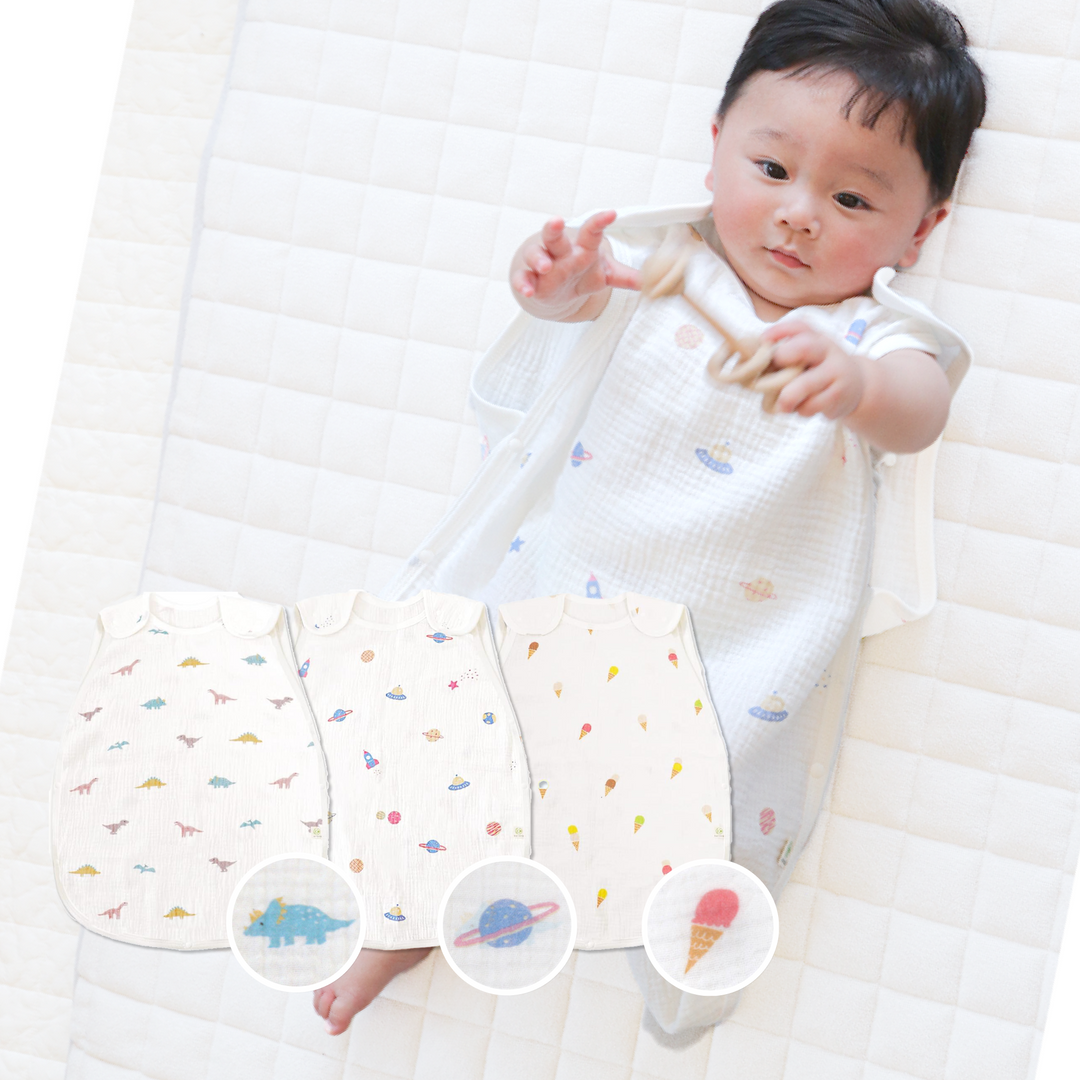 ibul® 2重ガーゼ夏スリーパー
