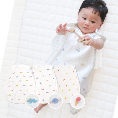 ibul® 2重ガーゼ夏スリーパー