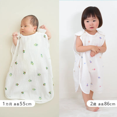 ibul® 2重ガーゼ夏スリーパー