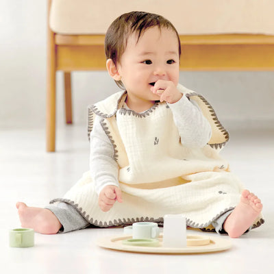ibul® 6重ガーゼ刺繍スリーパー