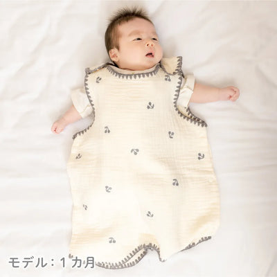 ibul® 6重ガーゼ刺繍スリーパー