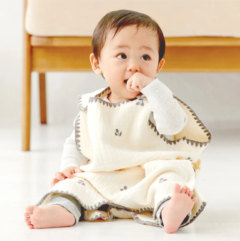 ibul® 6重ガーゼ刺繍スリーパー