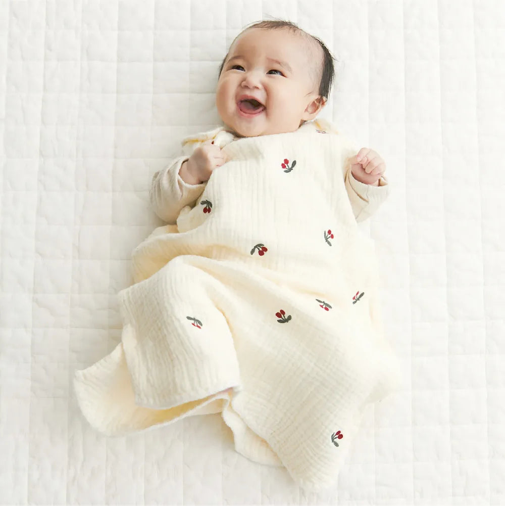 ibul® 6重ガーゼ刺繍スリーパー