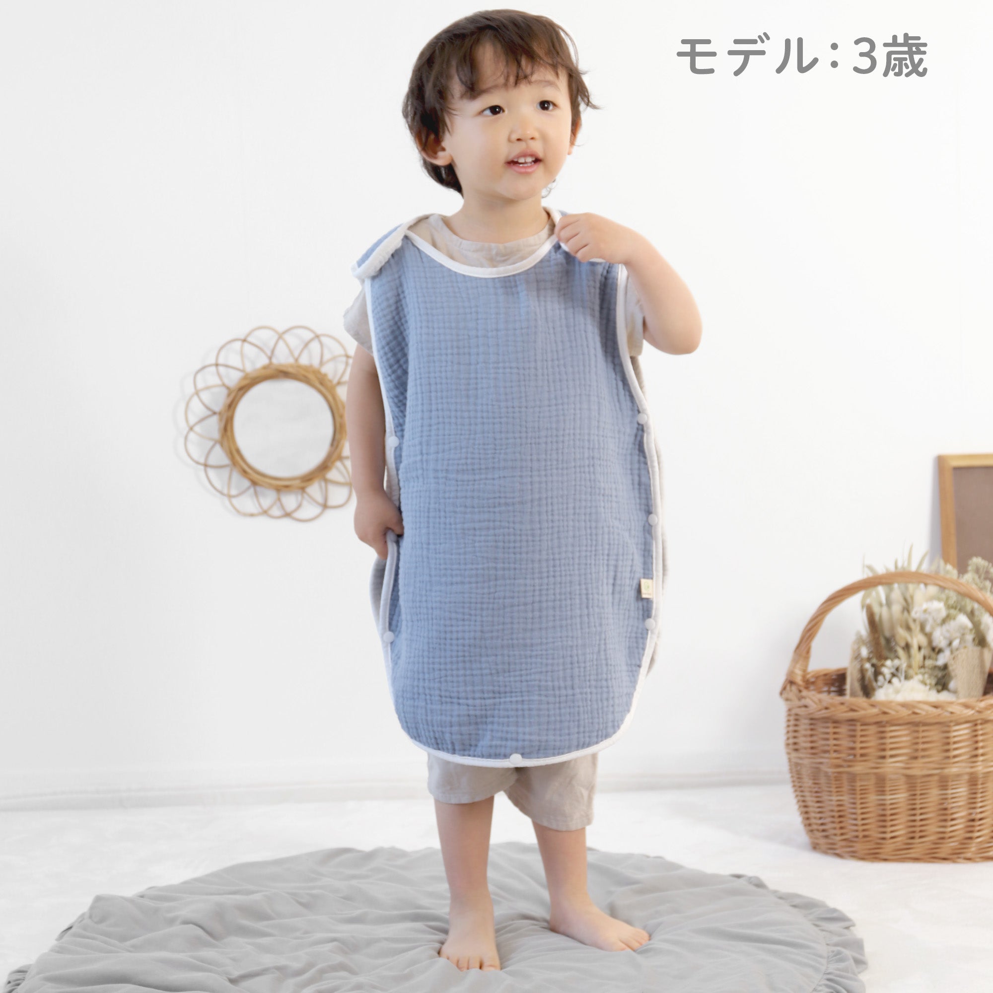 公式】やさしく温めて快適ねんね♪ ibul® 6重ガーゼスリーパー