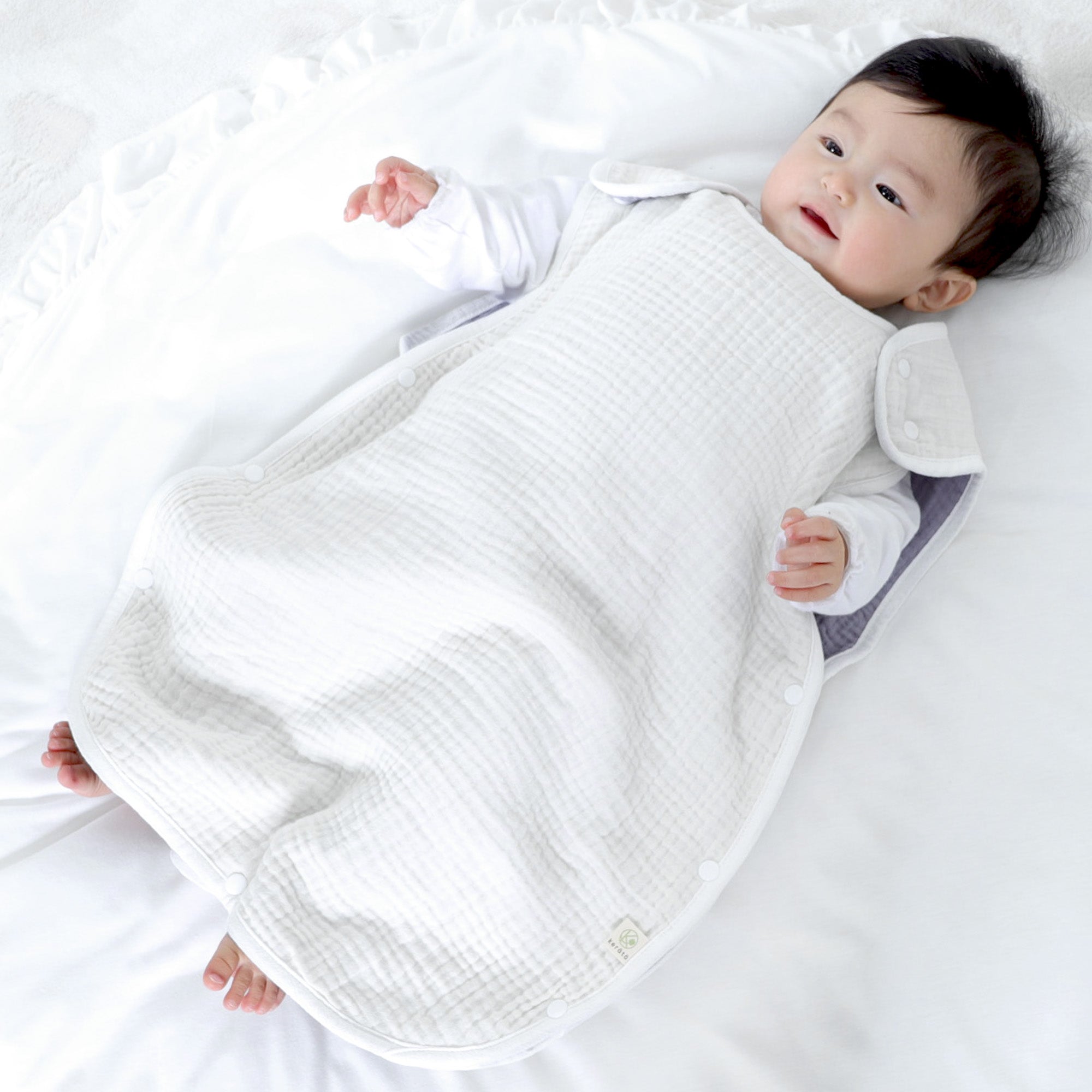 公式】やさしく温めて快適ねんね♪ ibul® 6重ガーゼスリーパー