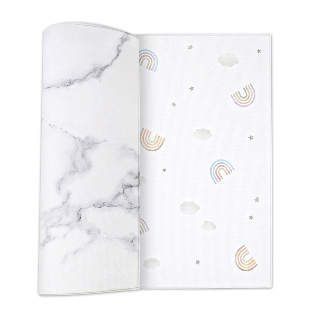 160×120cm / レインボー×大理石