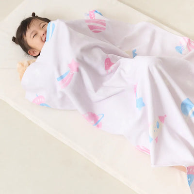 イブル ふんわりパイルのお昼寝タオルケット