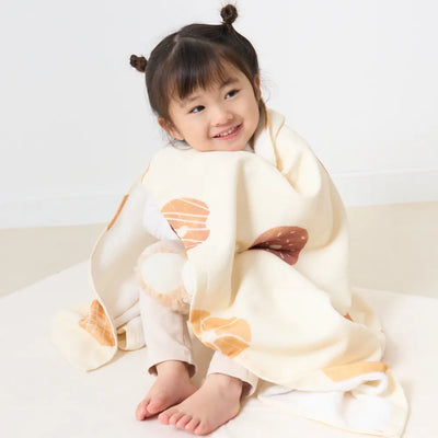 イブル ふんわりパイルのお昼寝タオルケット