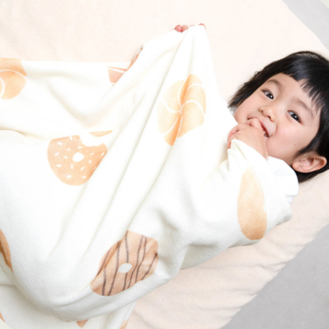 イブル ふんわりパイルのお昼寝タオルケット