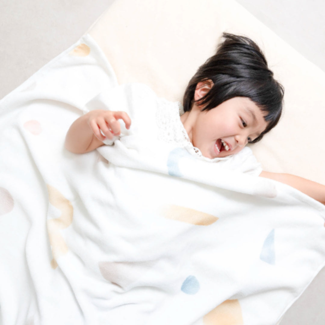 イブル ふんわりパイルのお昼寝タオルケット