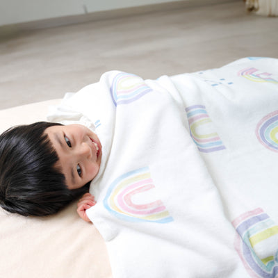 イブル ふんわりパイルのお昼寝タオルケット