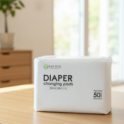 使い捨ておむつ替えシート