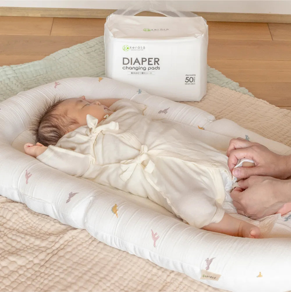 使い捨ておむつ替えシート