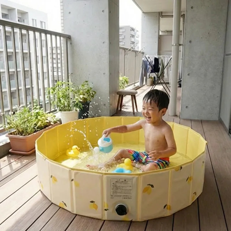 折りたたみプール