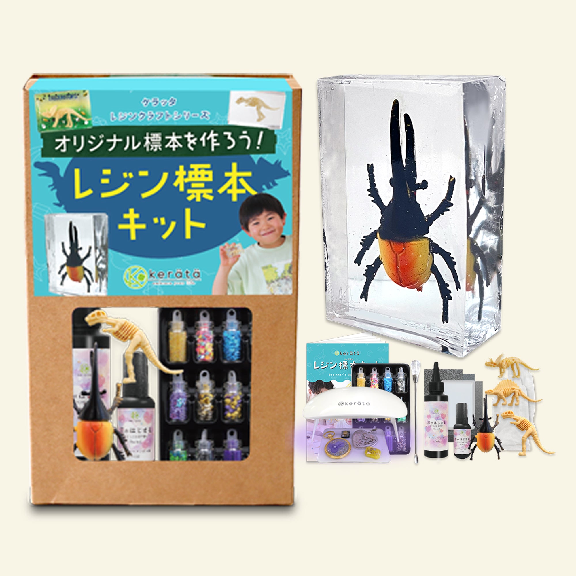 公式】レジンクラフト 標本キット | ケラッタ公式オンラインストア