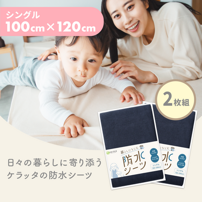 シングル（100×200cm） / 2枚入 / ネイビー