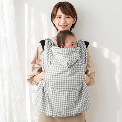 チェックグレー